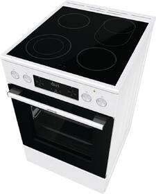 Sklokeramický sporák Gorenje GECS5C60WPA bílá barva
