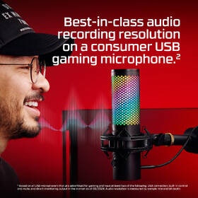 Mikrofon HyperX QuadCast 2 S černá barva
