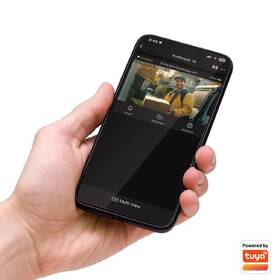 Dveřní videotelefon Evolveo DoorPhone W7 černá barva
