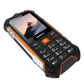 Mobilní telefon myPhone Hammer Boost černá barva
