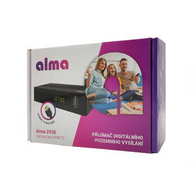 Set-top box ALMA 2930 černá barva

