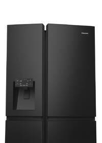 Americká lednice Hisense RS818N4TFE černá barva
