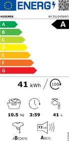 Pračka Hisense WF3S1045BW3 bílá barva
