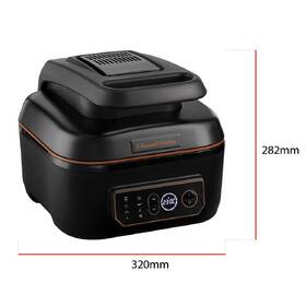 Multifunkční hrnec RUSSELL HOBBS 26520-56 SatisFry Air&Grill Multi, 5,5 l černá barva
