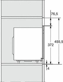 Mikrovlnná trouba Miele M 2234 SC černá barva
