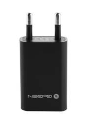Nabíječka do sítě GoGEN ACH 100, 1x USB, 1A černá barva
