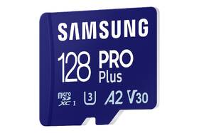 Paměťová karta Samsung 128GB UHS-I U3 (180R/130W) + SD adaptér 
