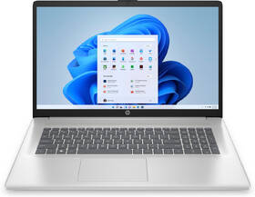 Notebook HP 17-cn3004nc + Game Pass předplatné na 3 měsíce stříbrná barva

