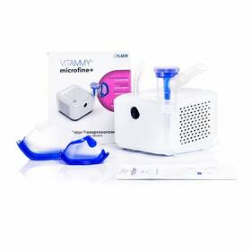 Inhalátor kompresorový VITAMMY MICROFINE+ bílá barva
