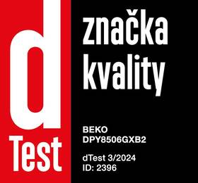 Sušička prádla Beko DPY8506GXB2 bílá barva
