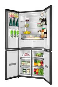 Americká lednice TCL RC456CXE0 nerez
