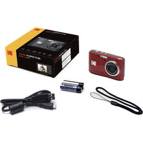Digitální fotoaparát Kodak FZ45 červená barva
