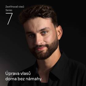 Zastřihovač vlasů Braun HC7590 černá barva
