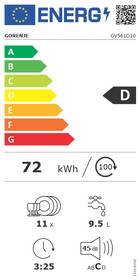 Myčka nádobí Gorenje GV561D10 PowerDrive 
