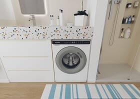Pračka Candy CW50-BP12307G-S bílá barva
