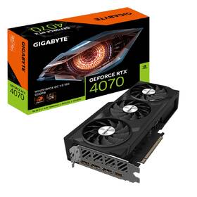 Grafická karta GIGABYTE GeForce RTX 4070 WINDFORCE V2 OC 12G 
