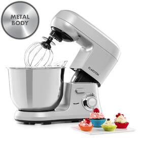 Kuchyňský robot Klarstein Bella Robusta Metal šedá barva
