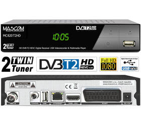 Set-top box Mascom MC820T2 HD 

