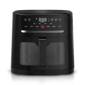 Fritéza horkovzdušná Rohnson R-2834 SmartChef XL Wi-Fi 8 l černá barva
