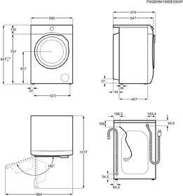 Pračka Electrolux EW7F348AWC bílá barva
