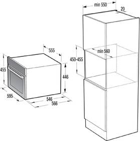 Trouba Gorenje BCM598S17BG černá barva
