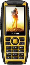 Mobilní telefon CUBE 1 S200 Dual SIM černá barva
