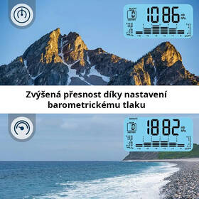Teploměr ThermoPro TP280 černá barva
