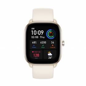Chytré hodinky Amazfit GTS 4 Mini bílá barva
