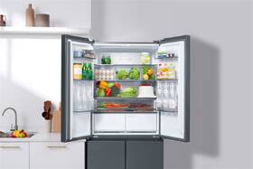 Americká lednice TCL RC456CXE0 nerez
