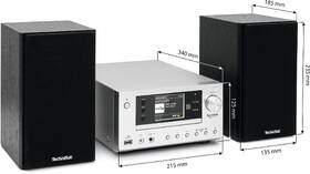 Mikrosystém Technisat VIOLA 710 CD IR černá barva
