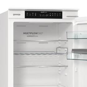 Chladnička s mrazničkou Gorenje NRKI517D61WF bílá barva

