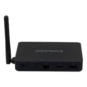 Multimediální centrum Evolveo Android Box H8, Octa Core černá barva
