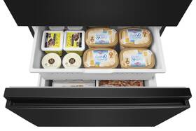 Americká lednice Hisense RF540N4WFE černá barva

