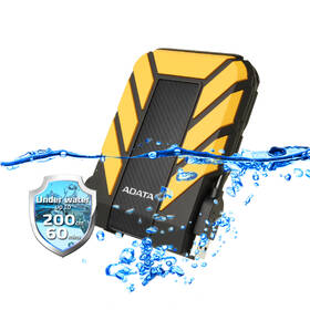 Externí pevný disk 2,5" ADATA HD710 Pro 2TB žlutá barva
