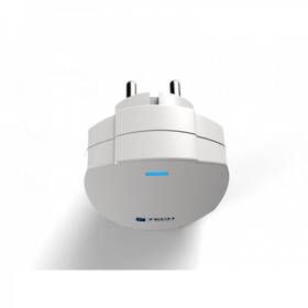 Cestovní adaptér TECH TBU-969 pro EU, 2x USB bílá barva
