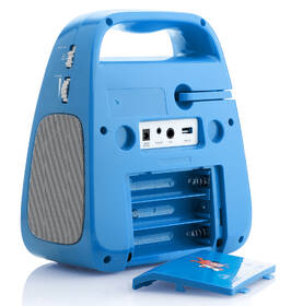 CD přehrávač GoGEN MAXI KARAOKE modrá barva
