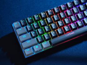 Klávesnice Trust GXT 867 Acira 60 Mini, US layout černá barva
