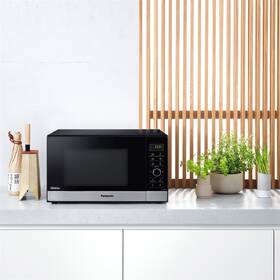 Mikrovlnná trouba Panasonic NN-SD28HSGTG černá barva
