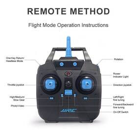 Mini Dron JJR/C H23 2.4G 4 kanálový, 6osý gyroskop žlutá barva
