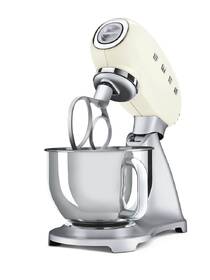 Kuchyňský robot Smeg SMF02CREU krémová barva
