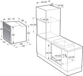 Trouba Gorenje BPSA6747A08XWI ConnectLife nerez
