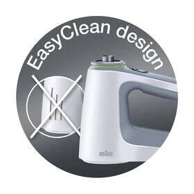 Ruční šlehač Braun HM5137WH šedá barva
