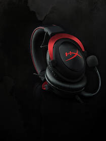 Headset HyperX Cloud II černá barva
