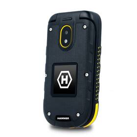 Mobilní telefon myPhone Hammer Bow Plus Dual SIM černá barva

