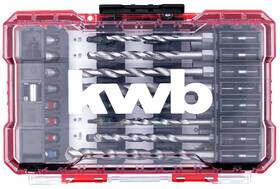 Sada vrtáků a bitů KWB M-BOX (39 ks) 
