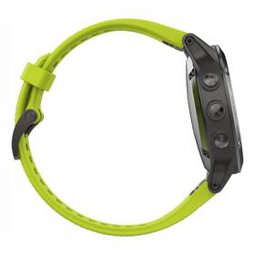 Chytré hodinky Garmin Fenix 5 šedá barva
