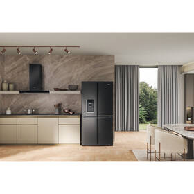 Americká lednice Whirlpool WQ9I FO2BX EF černá barva
