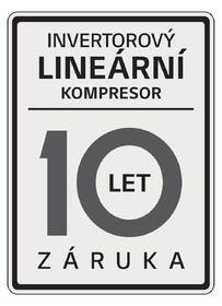 Chladnička s mrazničkou LG GBB92MCB2P černá barva
