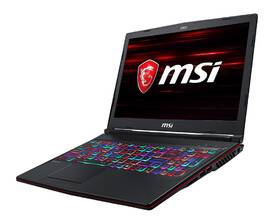 Notebook MSI GL63 8SD černá barva
