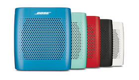 Přenosný reproduktor Bose SoundLink colour Bluetooth modrá barva
